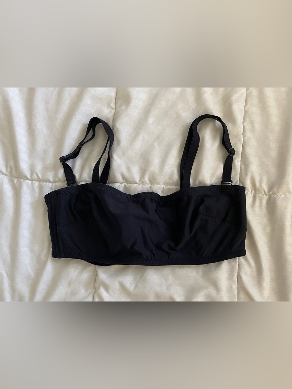 Victoria Secret Bra Bandeau Strapless 36C Convertible Adjustable Straps Vintage